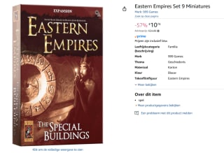 Eastern Empires - The Special Buildings Expansion voor €10,74 bij Amazon