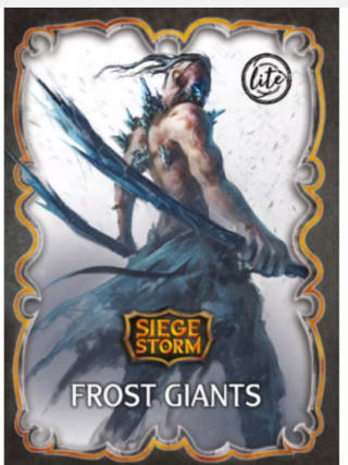 Frost Giants - Siege Storm por 4.47€