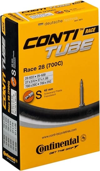 Continental fietsbinnenband Race 28 700 x 20 42 mm voor €3,75 bij bike24