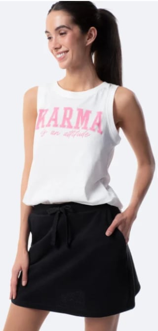 Minifalda de felpa de deporte de mujer TEX color negro por 1.99€