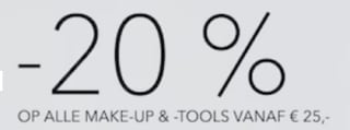 -25% op alle beautyproducten vanaf €25 bij Douglas