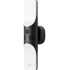 Applique Murale Filaire avec Caméra Intégrée eufy S100 2K, 1200 lumens à 162,56€