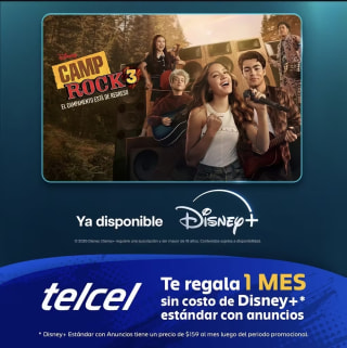 1 Mes de Disney+ Gratis en Telcel
