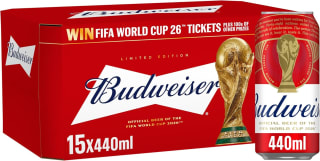 Budweiser Lager Beer Cans 30 Pack Drops to £18.75 on Amazon S&S