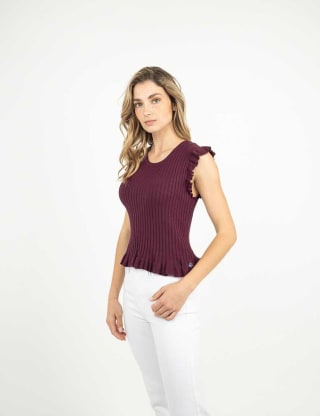 Polera Sin Mangas Mujer Zibel por $3.000