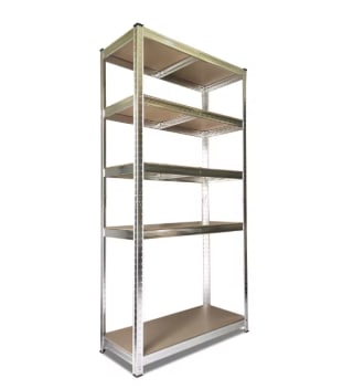 Nyana Home Estantería Metálica Galvanizada 180x90x40cm 875kg por 17,91€