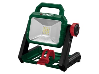 Projecteur de chantier LED sans fil Parkside, batteries 12V et 20V, 2300lm à 24,99€