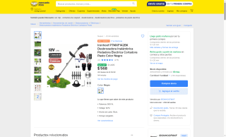 Desbrozadora Ironhoof PTMXF142BK por $548 | Mercado Libre
