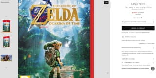 The Legend of Zelda Ocarina Of Time para NS2 por $1,452 en El Palacio de Hierro