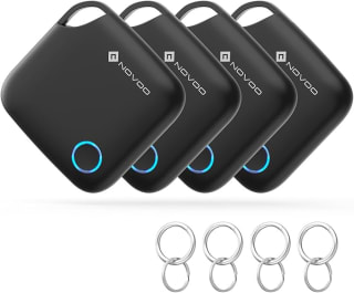 NOVOO 4 Pack Apple Find My Smart Tags Prime Deal for £14.23