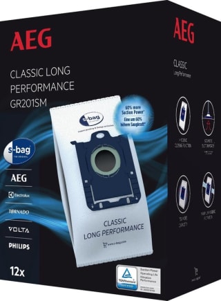 AEG GR201SM S-Bag Classic Long Performance (12 stuks) voor €16,99 bij Bol