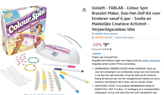 Colourspin Bracelet Maker voor €9,60 bij Amazon