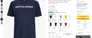 Jack & Jones T-shirt voor €9,27