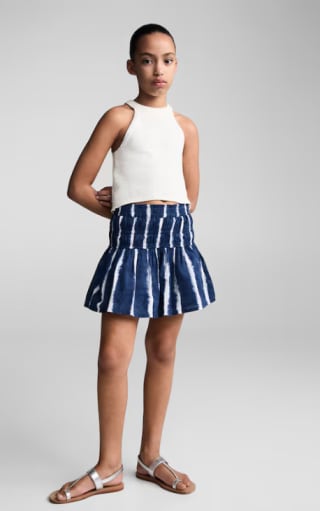 Falda de volantes estampada para Niña por 3.99€