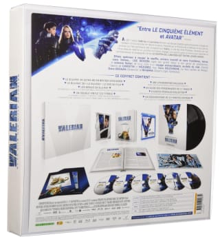 Coffret Collector Valérian cité des mille planètes Édition Limitée 4K Ultra-HD à 89€