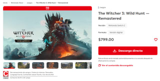 The Witcher 3: Wild Hunt — Remastered Gratis en Nintendo