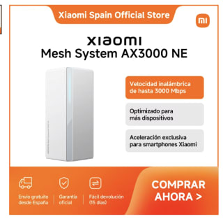 Xiaomi Mesh System AX3000 NE por 29,29€