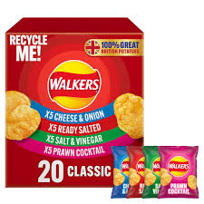 Walkers Crisps Multipack 20 Pack £3.50