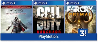 Combo 3 Videojuegos PS4 por $598 | Descuento Amazon
