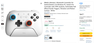 Control 8Bitdo Ultimate 2 Bluetooth por $848 en Amazon