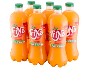 6 Botellas de 1.5L de Trina Tropical - Zumo de fructas por 5.7€