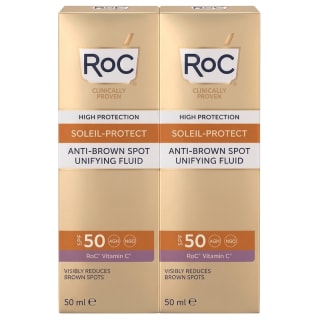 RoC Soleil-Protect Anti-Wrinkle Smoothing Fluid SPF50 Incluye 2 cremas de 50ml a 9.9€