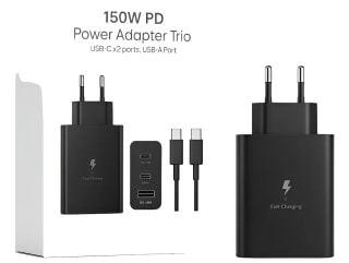 Cargador Diegmark Turbo Power 150w Usb-c Para Motorola Y Mas Negro por $16.992