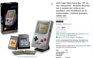LEGO Game Boy Bouwpakket voor Volwassenen voor £39,49 bij Amazon