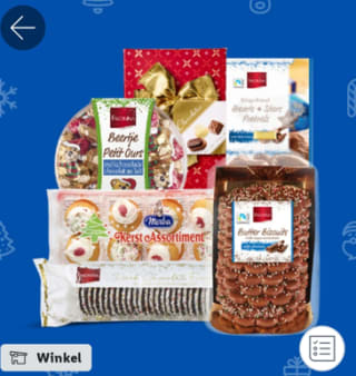 25% korting op alle Favorina Kerstchocolade of Kerstkoekjes bij de lidl