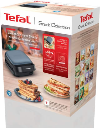 TEFAL SW862B Snack Collection Tosti-en wafelapparaat voor €69,99 bij Bol