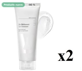 2 x Espuma limpiadora Dr. Different 1 ST Cleanser 200ml por 7.98€