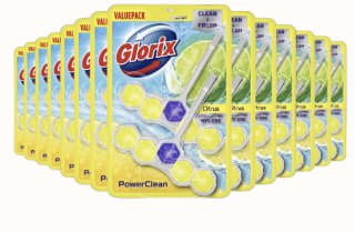 Glorix - WC blokjes - Citroen -28 Stuks voor €19,95 bij Ibood
