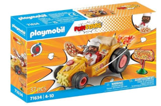Set PLAYMOBIL Funstars 71634 Racing Pizza, Kart con Motor retráctil por 9.89€