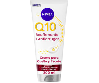 Crema Nivea Q10 Reafirmante Cuello y Escote 200 ml por 6,62€ Promoción 3x2