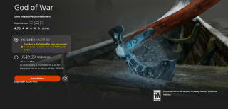 God of War por $200 | Oferta PlayStation Store