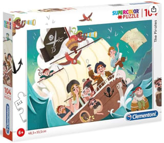 Clementoni 27278 - Puzzle 104 Piezas Piratas por 4.22€