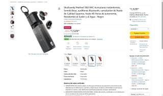 Skullcandy Method 360 ANC Negro por $1,529 | Amazon