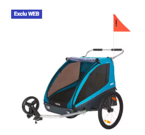 Remorque de vélo Thule Coaster XT à 299,95€