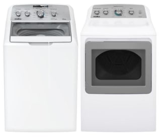 Combo Lavadora 19kg y Secadora 22kg a Gas Mabe por $15,999 | Home Depot
