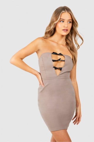 Vestido bustier Boohoo por solo 0.99€