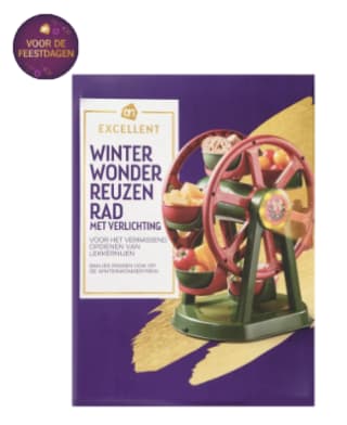 AH Excellent Winterwonder Reuzenrad voor €19,99 bij Albert Heijn