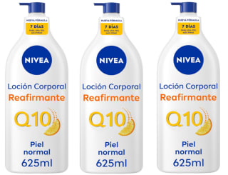 3 Botes de Body Milk Reafirmante Nivea Q10 625Ml por 14.87€
