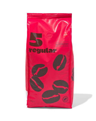 Koffiebonen regular 1000gr voor €11,99 bij de Hema