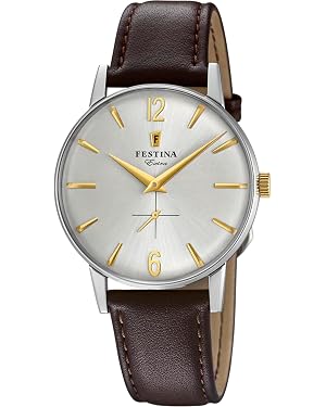 Festina Reloj Analógico Hombre de Cuero F20248 por 69€