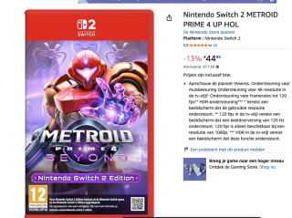 Metroid Prime 4: Beyond voor €44,99 bij Amazon