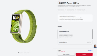 Smartwatch Huawei Band 11 Pro por $1,799