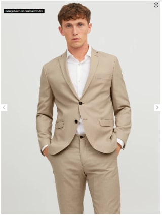 JPRSOLARIS Blazers Super Slim Fit à 129,99€
