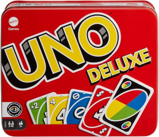 Mattel Games UNO Deluxe Caja Metálica 108 Cartas por 7,99€