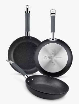 BRA Master Set de 3 sartenes Aluminio Forjado 20, 24 y 28 cm por 35.40€
