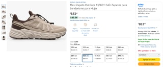 Flexi Zapato Outdoor 138601 Cafe por $883 | Amazon